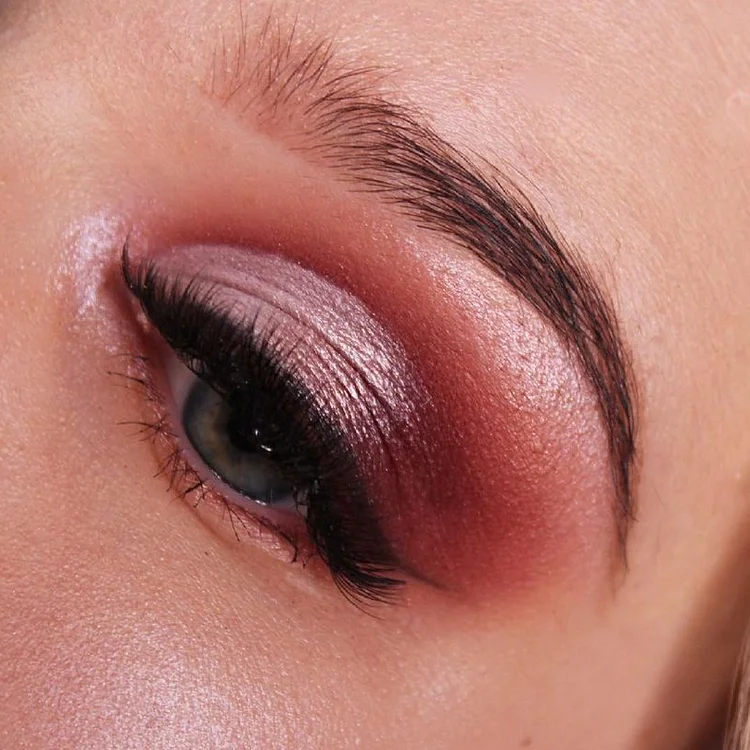 WowPlease Multi-Use Glitter Eyeshadow Waterproof Jelly - Rose Gold