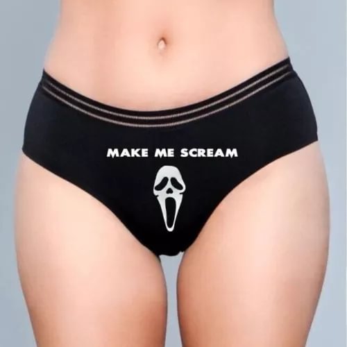 pornhint Pornhint Make Me Scream Horror Film Clothes Sexy Sex Pants Panties Panty Lingerie Toy New
