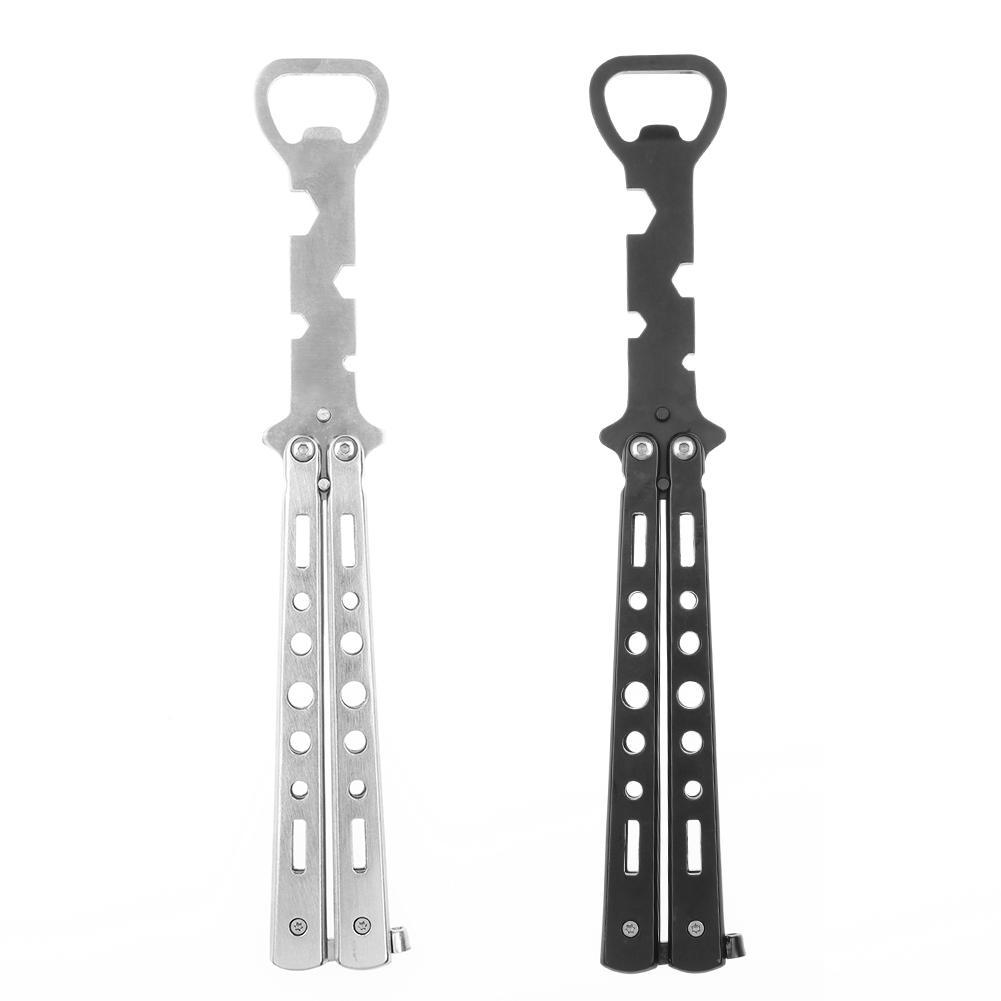 Folding Stainless Steel Beer Bottle Opener Butterfly Trainer Tools, Black, 501 Original
Folding Stainless Steel Beer Bottle Opener Butterfly Trainer Tools, Black, 501 Original