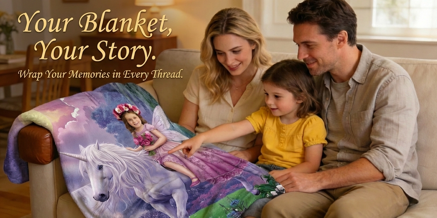 Custom Blanket Personalized Kids Gifts | Makemesurprise®