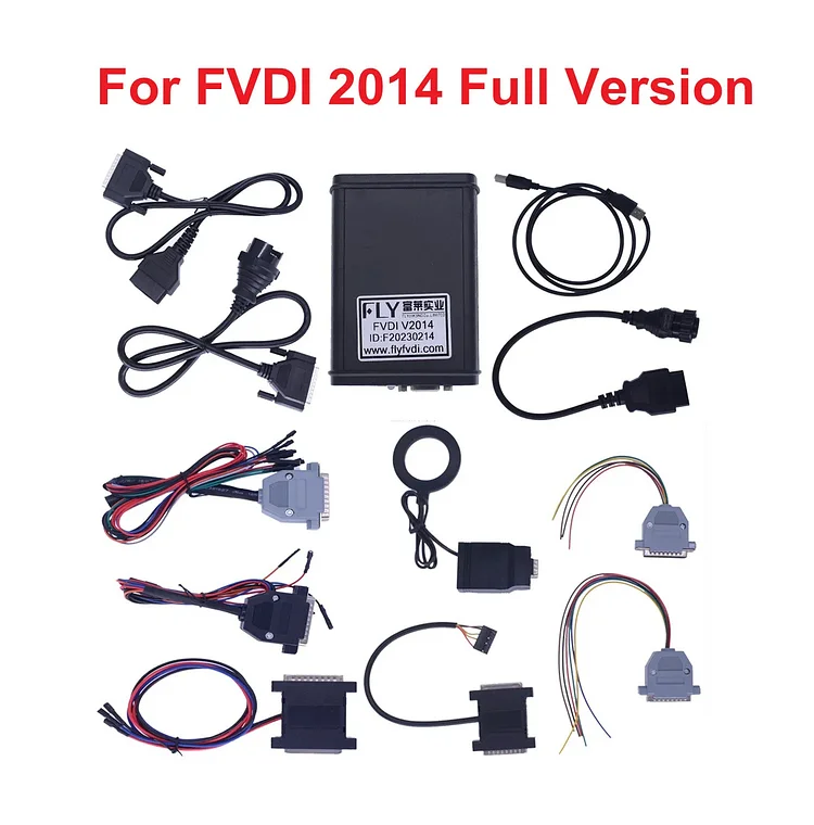 Original Multi-Brands Vehicles FVDI 2014 Abrites Commander for Volvo Benz Renault Cars CAN Bus ECU Diagnostic Tool