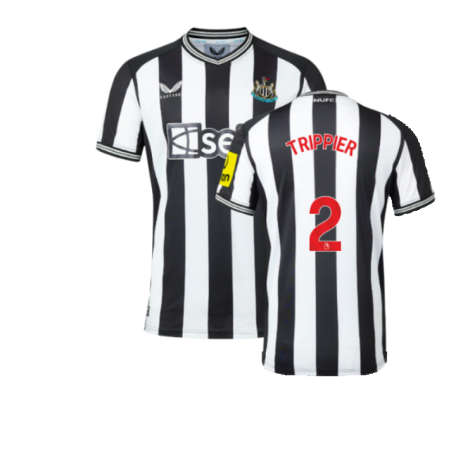 Newcastle United Kieran Trippier 2 Home Shirt Kit 2023-2024
