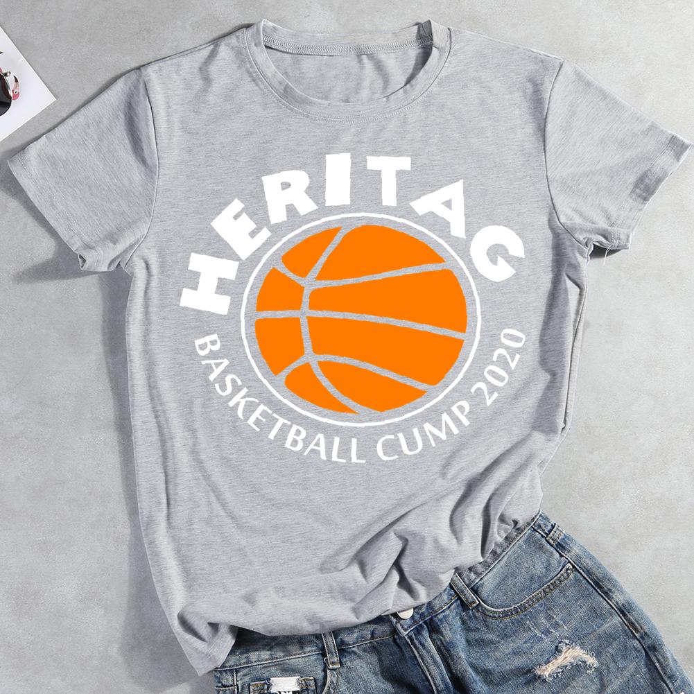 heritage basketball camp Round Neck T-shirt-0022863-Guru-buzz