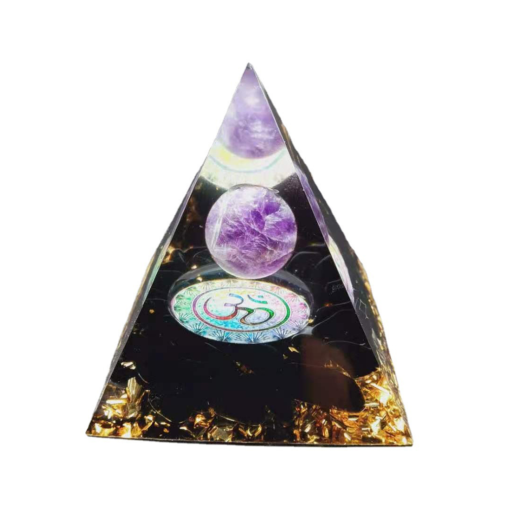 Pyramid Ogan Crystal Energy Tower Nature Reiki Chakra Crushed Stone (E), 501 Original
Pyramid Ogan Crystal Energy Tower Nature Reiki Chakra Crushed Stone (E), 501 Original