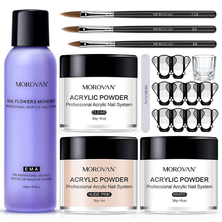 Morovan Acrylic Nail Kit S08