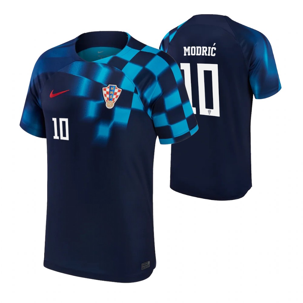 Maillot Croatie Luka Modric 10 Extérieur 2022/2023