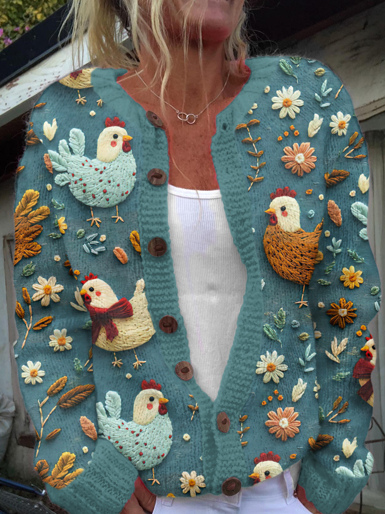Folkstyle Chicken WJ2711247CL Quilt
