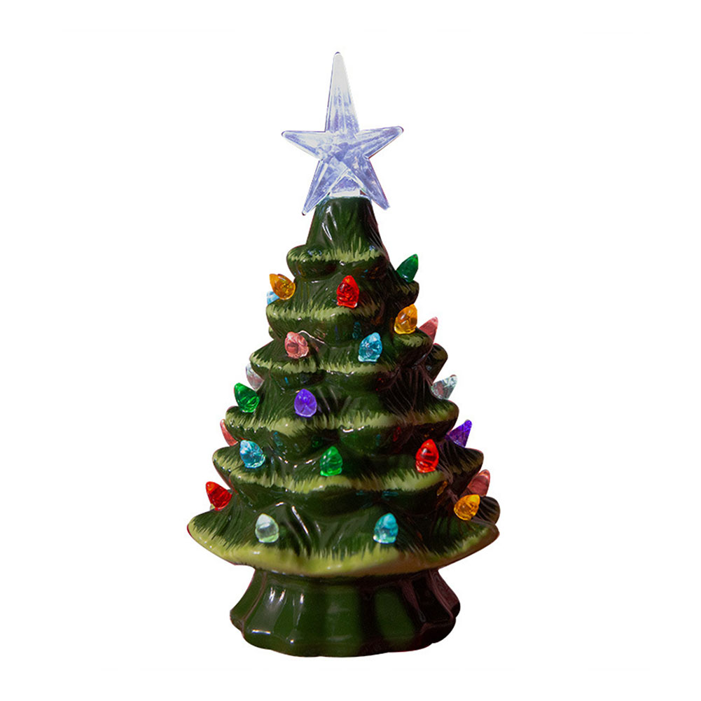 Artificial Ceramic Christmas Tree Light Hand-painted Desktop Xmas Tree, 501 Original
Artificial Ceramic Christmas Tree Light Hand-painted Desktop Xmas Tree, 501 Original