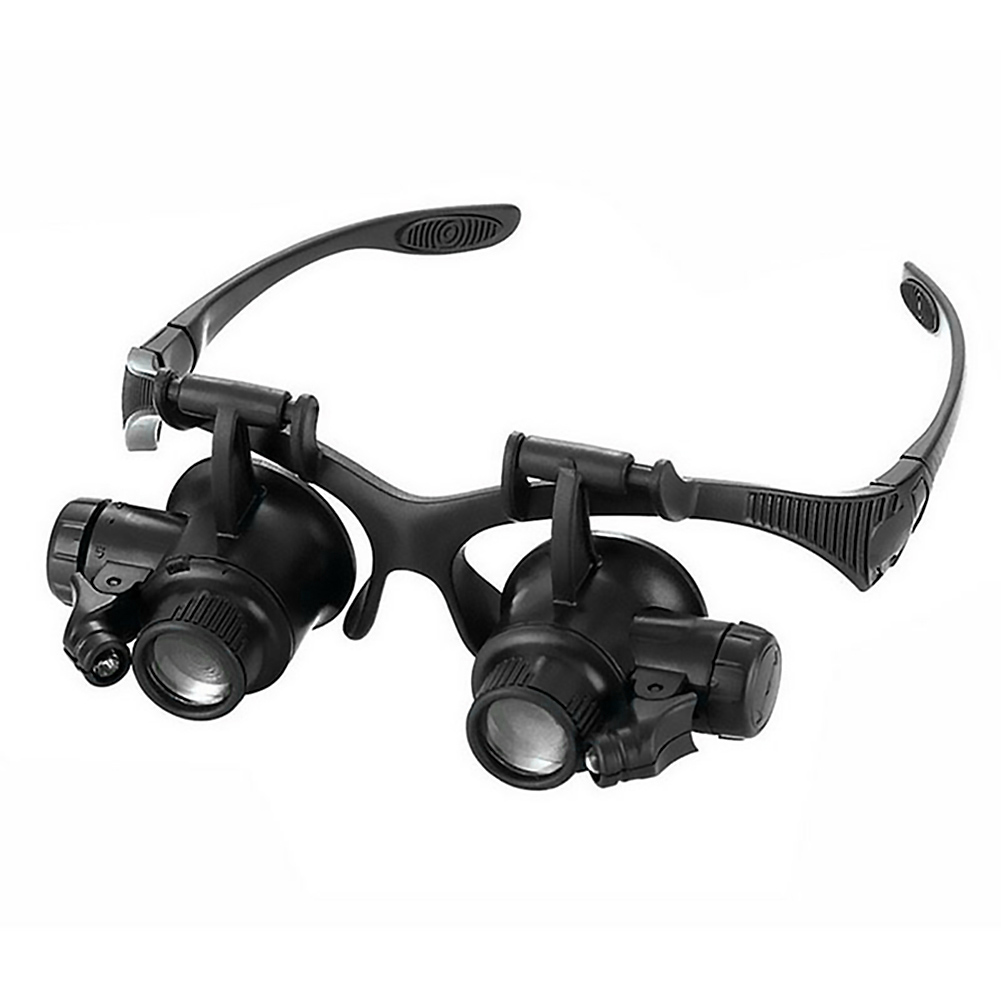 10/15/20/25x Watch Headband Magnifier Glasses with LED Head Jewelry Loupe, 501 Original
10/15/20/25x Watch Headband Magnifier Glasses with LED Head Jewelry Loupe, 501 Original