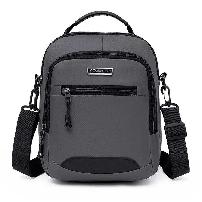 Sportkinds Large Capacity Men's Bag Single Shoulder Bag Waterproof And Wear-resistant Backpack Multiple Pockets For Business Business Casual Daypacks & Backpacks