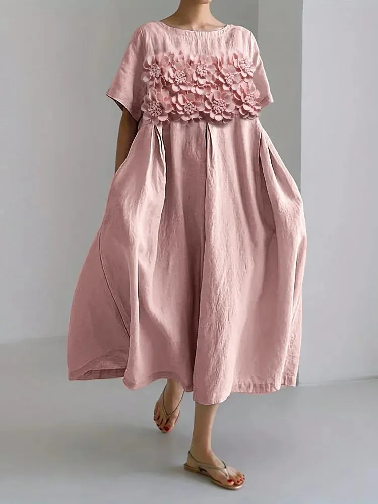 Floral Art Dress