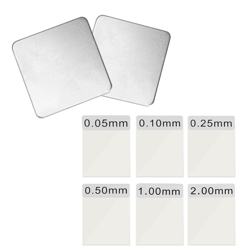 6pcs Coating Thickness Films Calibration for Coating Thickness Gauge GM200, Without aluminum, 501 Original
6pcs Coating Thickness Films Calibration for Coating Thickness Gauge GM200, Without aluminum, 501 Original