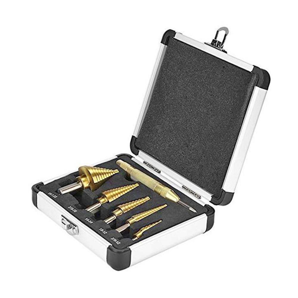 6pcs/set Woodworking British Twist Drill Bit Step Drills for Drilling Holes, 501 Original
6pcs/set Woodworking British Twist Drill Bit Step Drills for Drilling Holes, 501 Original
