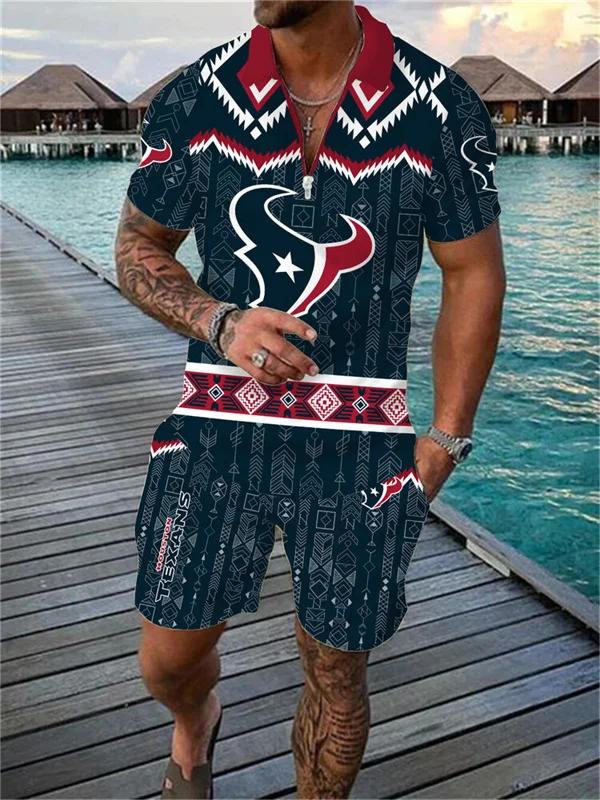 Houston Texans
Limited Edition Polo Shirt And Shorts Two-Piece Suits