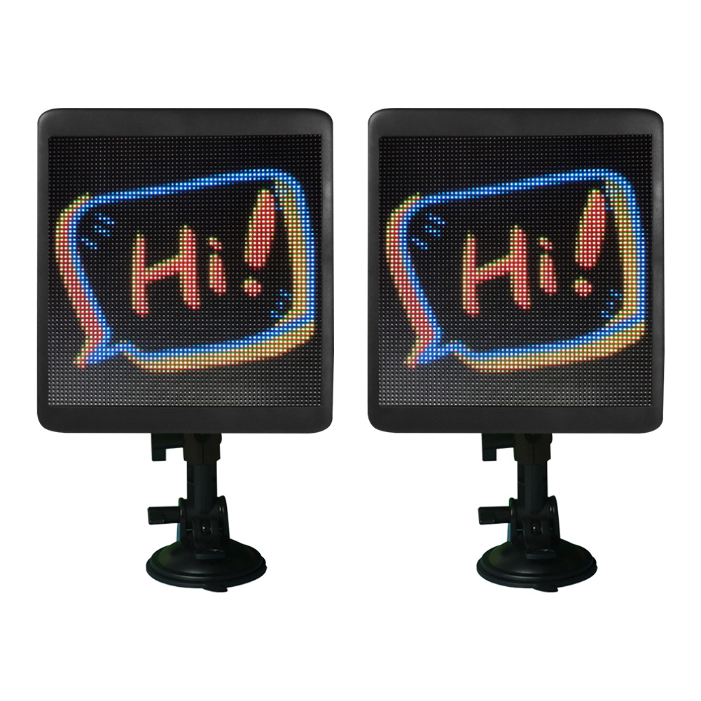 DC 12V LED Sign Square Car Rear Window Sign Message Board BT App Control, Bluetooth, 501 Original
DC 12V LED Sign Square Car Rear Window Sign Message Board BT App Control, Bluetooth, 501 Original