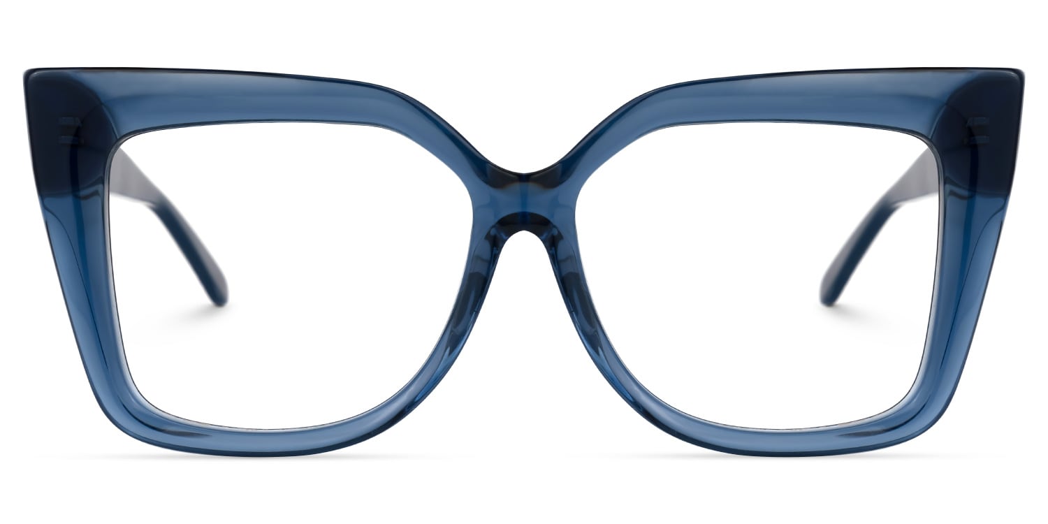 Hoya Butterfly Blue Eyeglasses Vooglam UK