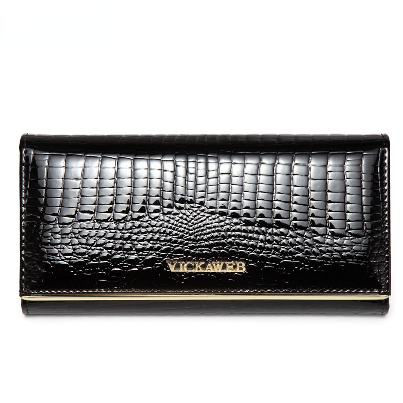 Letclo™ High Quality Leather Alligator Long Wallet letclo Letclo
