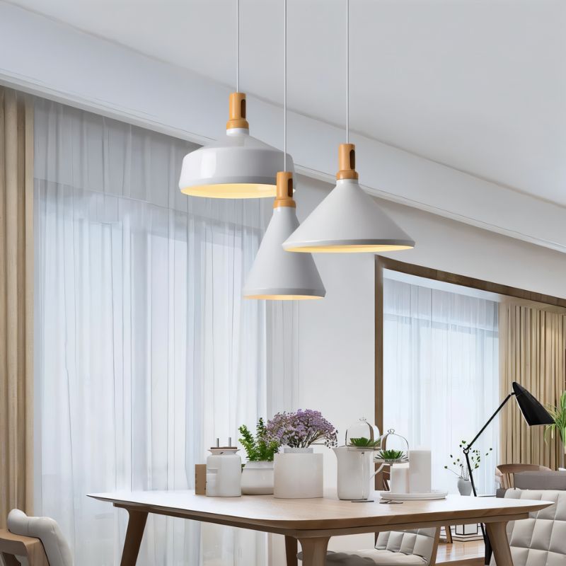 Modern Aluminum Industrial Minimalist Pendant Light
