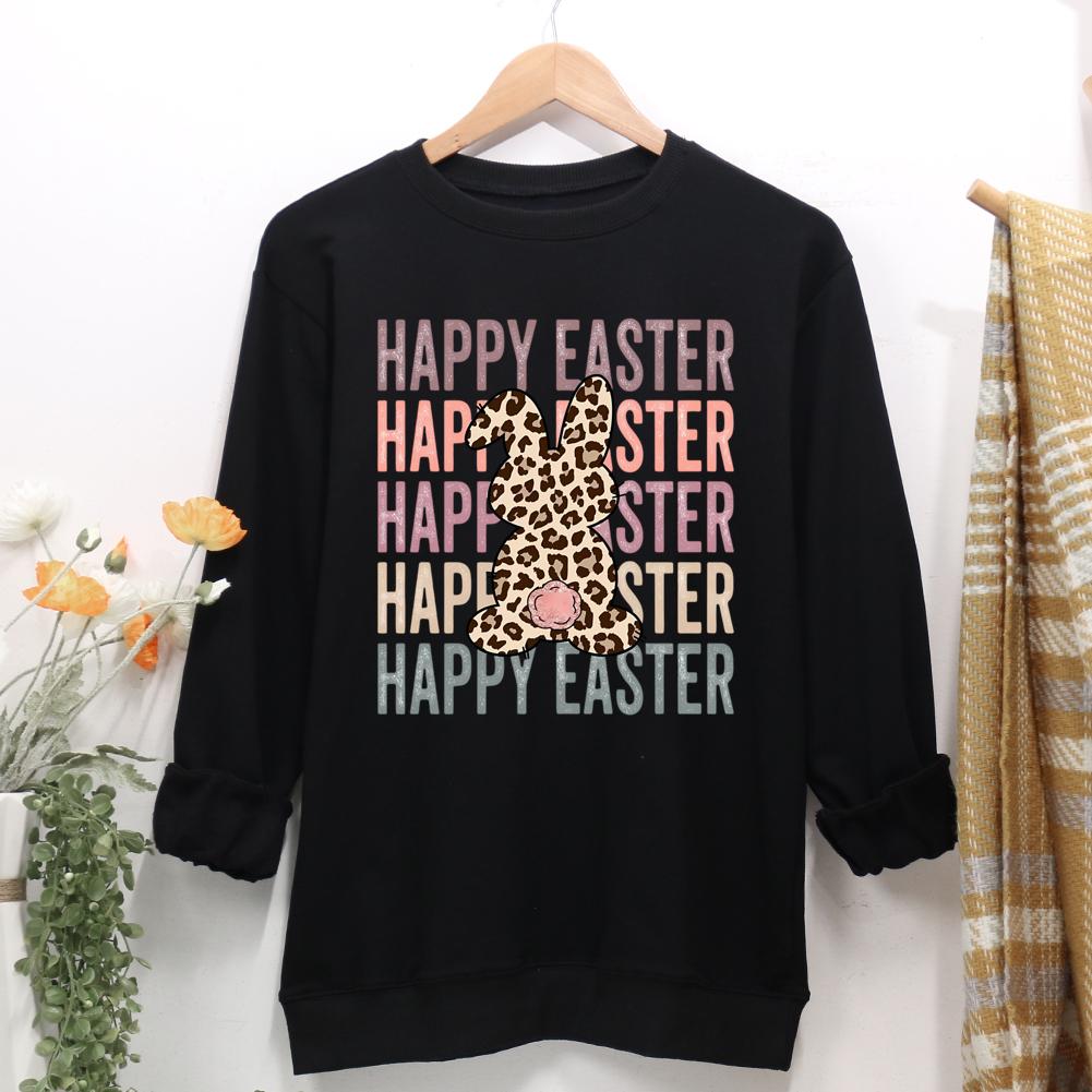 Happy Easter Women Casual Sweatshirt-0025081-Guru-buzz