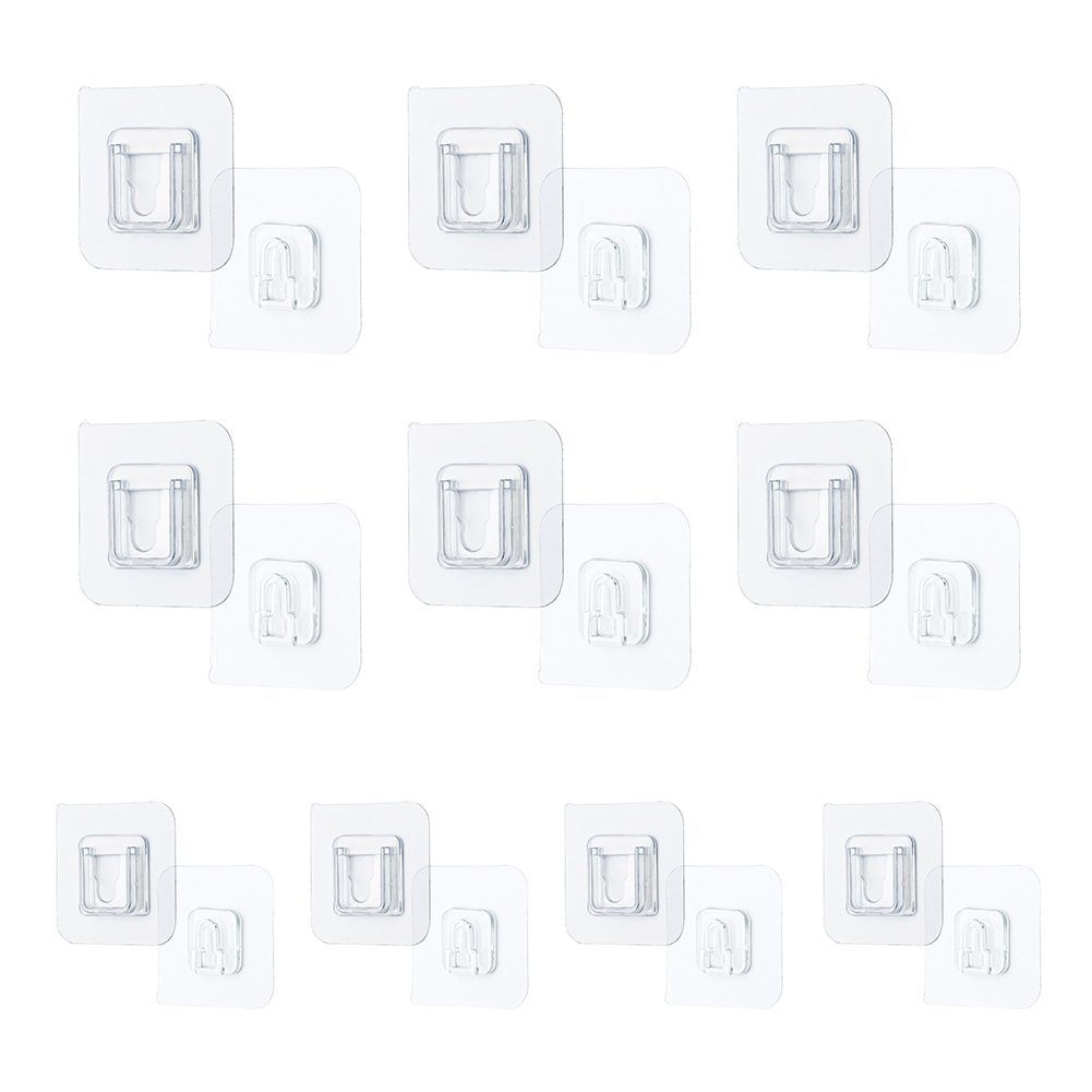 10Pcs Double-Sided Adhesive Wall Hooks Hangers Sucker Wall Storage Holders, 501 Original
10Pcs Double-Sided Adhesive Wall Hooks Hangers Sucker Wall Storage Holders, 501 Original