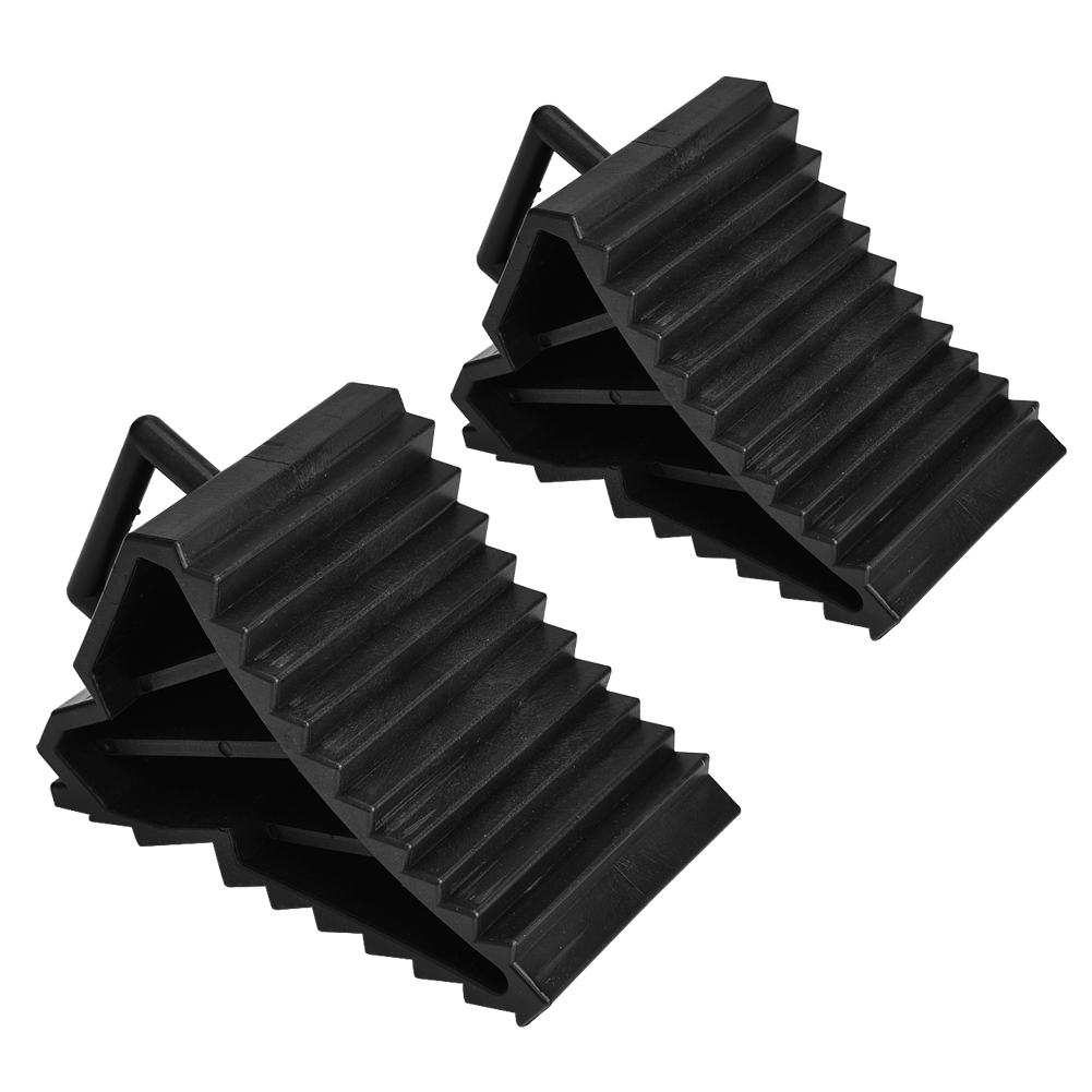 2pcs Rubber Wheel Chocks with Handles for Car Trailer Truck RV Wheel Blocks, 501 Original
2pcs Rubber Wheel Chocks with Handles for Car Trailer Truck RV Wheel Blocks, 501 Original