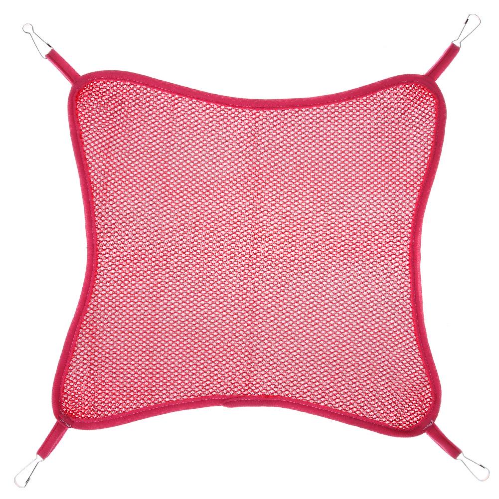 Summer Breathable Sandwich Mesh Pet Cat Ferrets Hammock Swing Hamster Mat, Red, 501 Original
Summer Breathable Sandwich Mesh Pet Cat Ferrets Hammock Swing Hamster Mat, Red, 501 Original