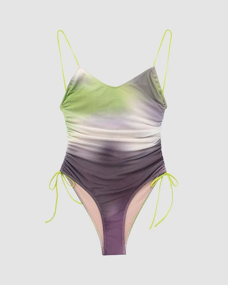 Constantia Amethyst Abstract Swimsuit