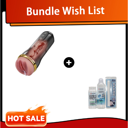 Pocket Pussy & Cleaner Set By Rose Toy