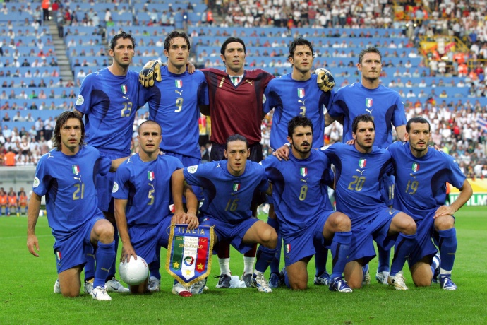 2006 Italy World Cup Jersey: Berlin Rain, Zidane Headbutt, Azzurri Gloryjersey|football shirt|football kit|football sportswear