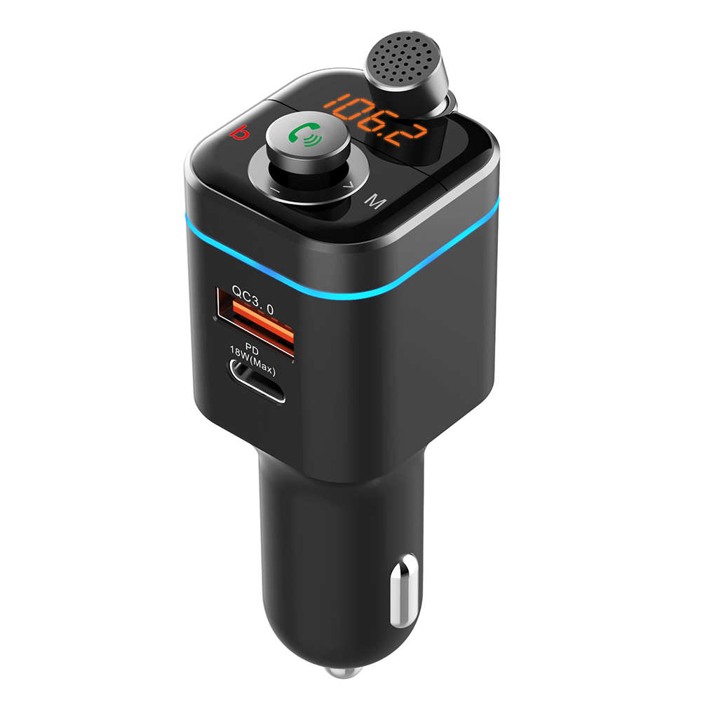 C72 Car QC 3.0 PD USB Charger Bluetooth FM Transmitter Handsfree MP3 Player, 501 Original
C72 Car QC 3.0 PD USB Charger Bluetooth FM Transmitter Handsfree MP3 Player, 501 Original