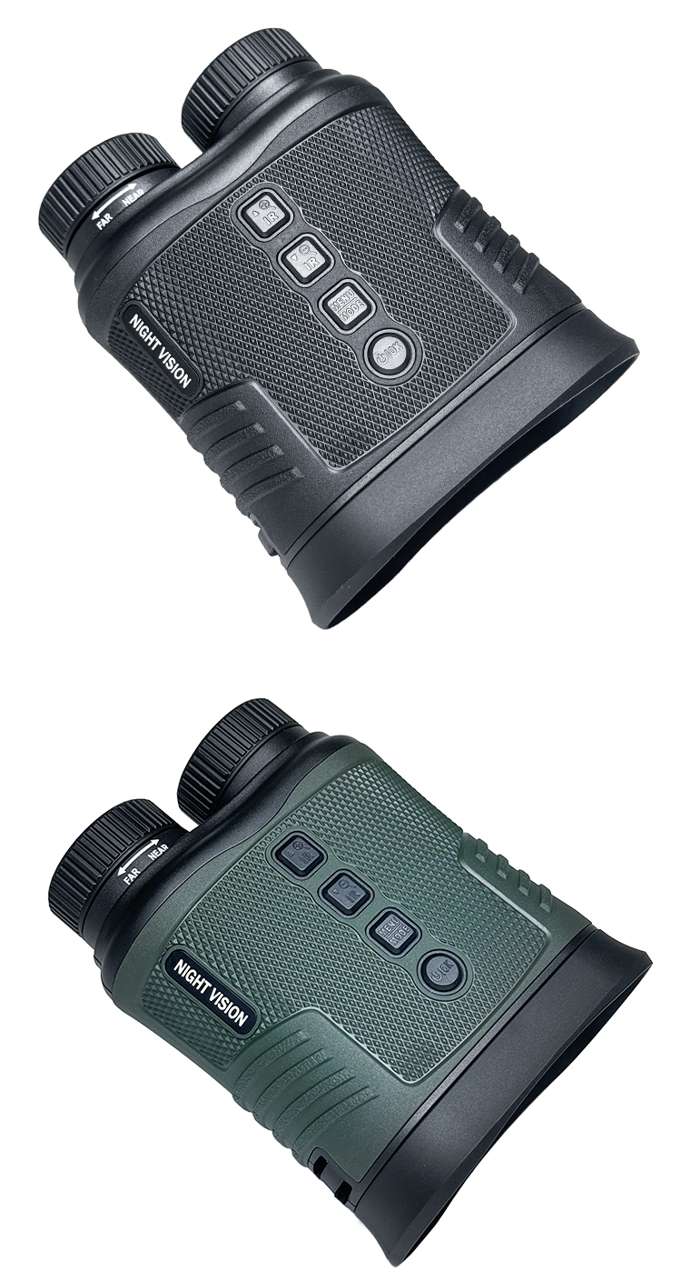 BekinTek Handheld 4K Night Vision Binoculars Rechargeable Telescope Infrared NVG Goggles Full Dark Observing 7x IR Adjustment 8x Digital Zoom 4K Video Recording 8M Photo 3 Inches Large HD Screen Support PC Control with 32G TF Card 10