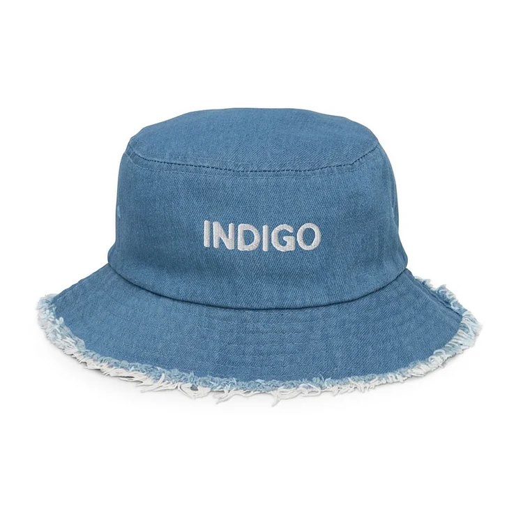 BTS RM Indigo Denim Bucket Hat