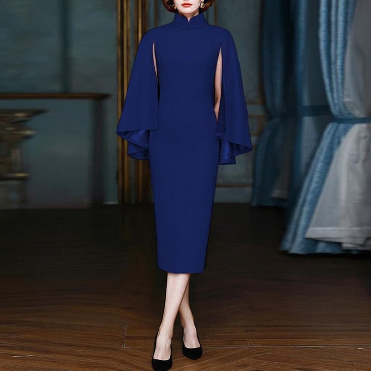 Elegant And Slim Fit Midi Dress
