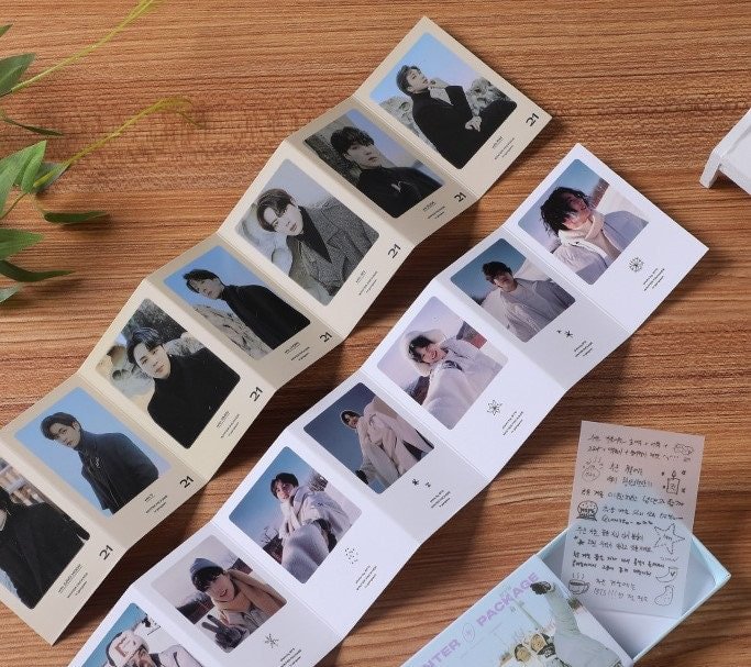 BTS Winter organ card One Photos Pack Set of 7