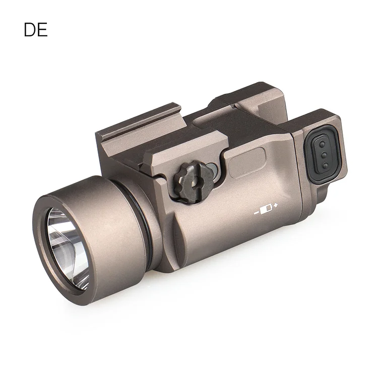 Flashlight IR Range Compatible with any type of with a Picatinny Rail
