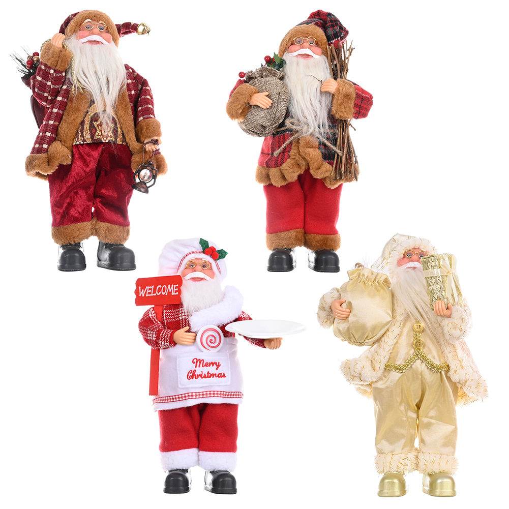Santa Claus Ornaments Christmas Tree Pendant Decor Kids Toy for New Year, 04, 501 Original
Santa Claus Ornaments Christmas Tree Pendant Decor Kids Toy for New Year, 04, 501 Original