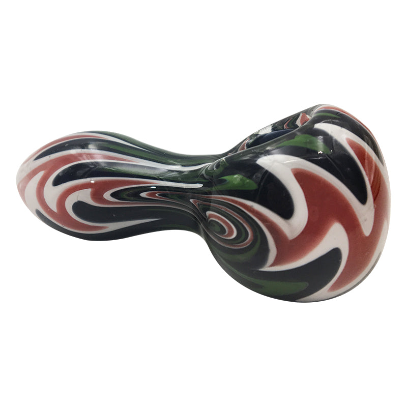 Switchbacks W Grain Bowl Spoon Pipe Spiral Colored