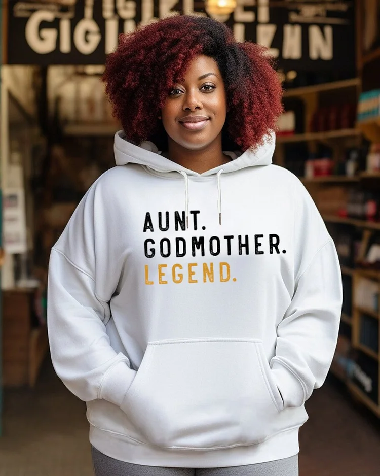 Aunt Godmother Legend Long Sleeve Hoodie