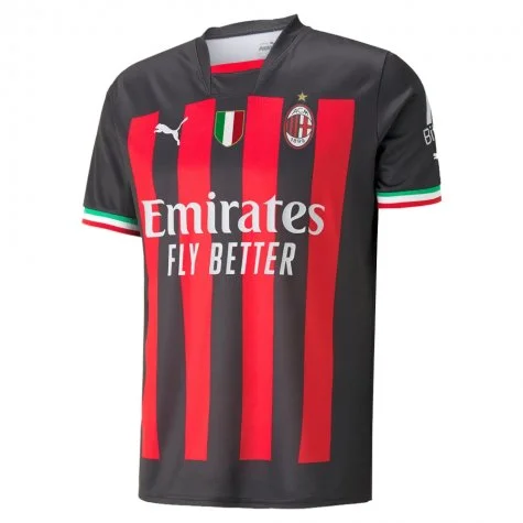 AC Milan Home Shirt Kit 2022-2023