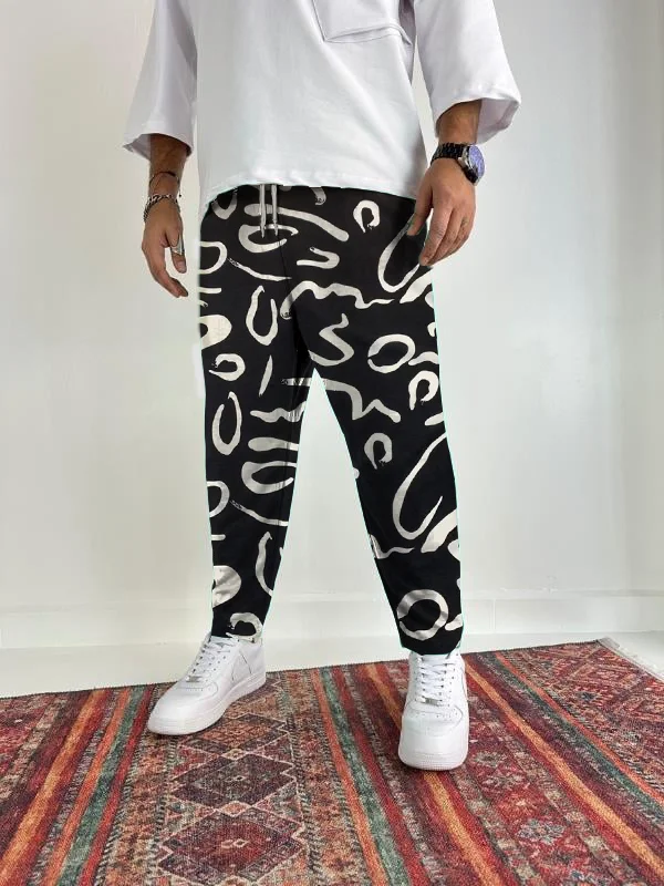 Men's Print Casual Pants