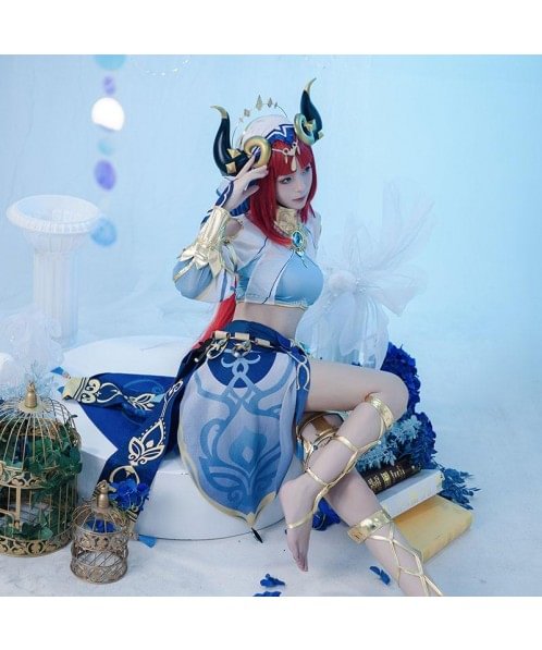 Genshin Impact Nilou Sumeru Outfit Cosplay Costume HW12