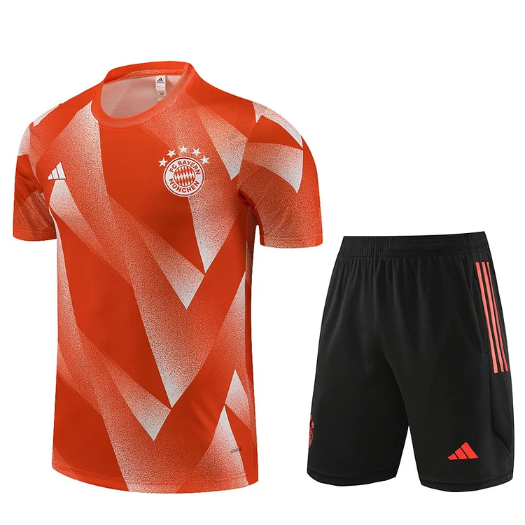 23-24 Bayern Munich camouflage training short-sleeved suit