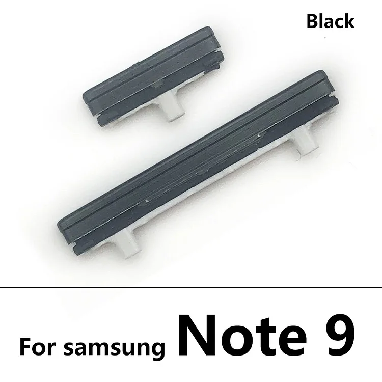 10pcs/Lot, Side Key Keys Power and Volume Button For Samsung Note 9 10 Plus Replacement Part Mobile phone accessories