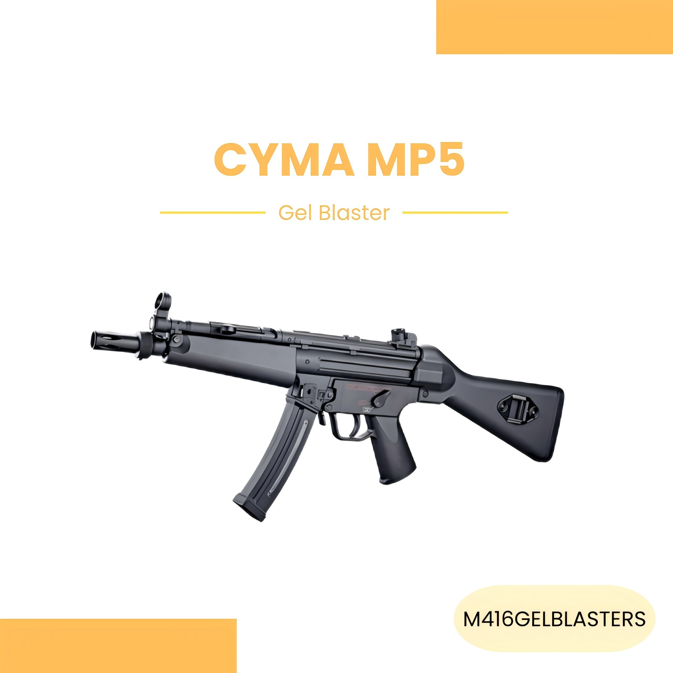 Buy Cyma MP5 JD102-2A Gel Blaster - V3 Gearbox, 250 FPS Power