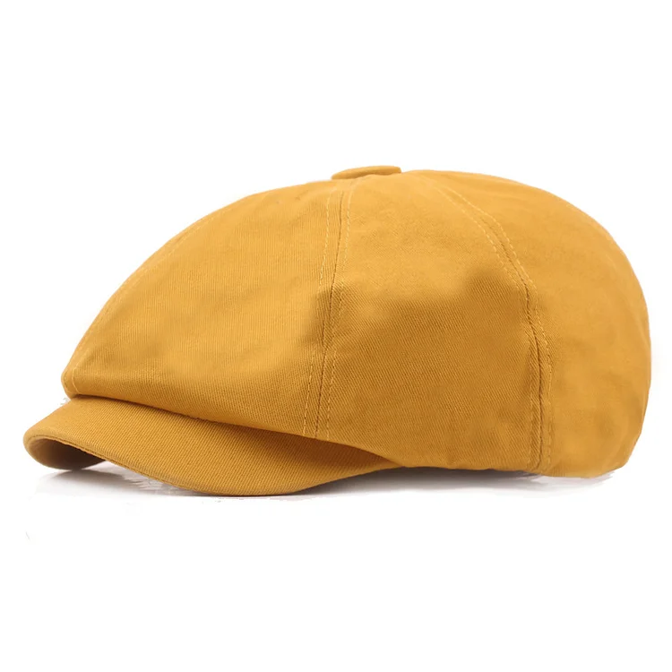 Men's Retro Short Eaves Painter Hat Beret Hat