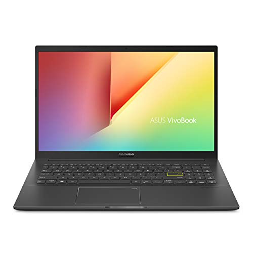 ASUS 华硕 VivoBook 15 K513 轻薄笔记本电脑,15.6 英寸 FHD 显示屏,Intel i7-1165G7 CPU,NVIDIA GeForce MX350,16GB 内存,512GB PCIe SSD,指纹识别器,Windows 10 家庭版,独立黑色,K513EQ-PB79