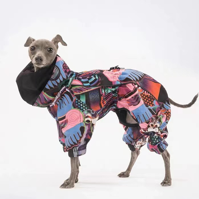 Dog Jacket Cyberpunk dog raincoat roarxlpet