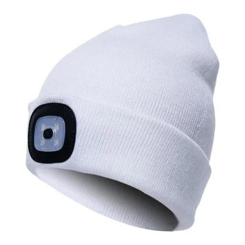 LED Knitted Winter Beanie Hat - tree - Codlins