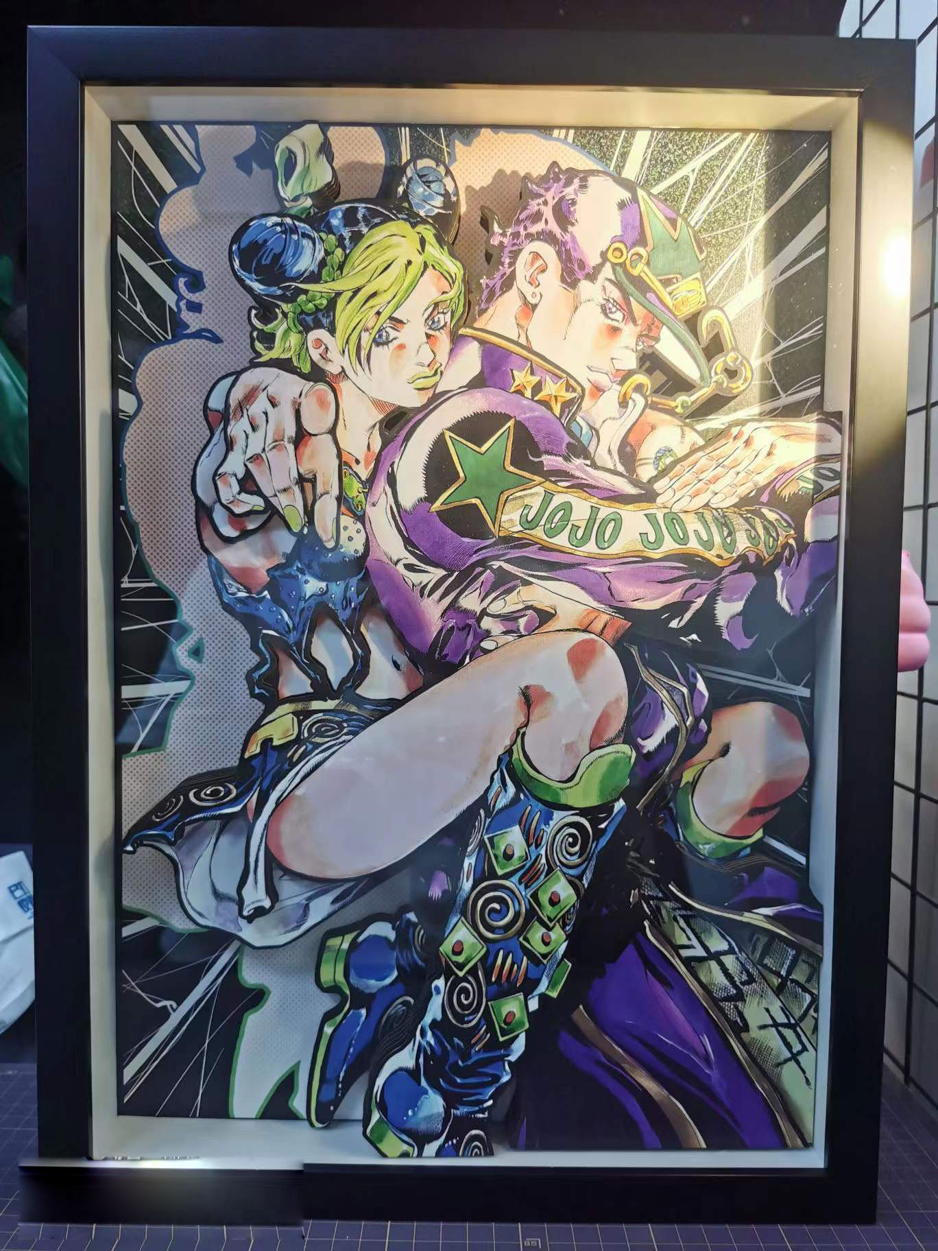 A3 & A4 Size Kujo Jotaro & Star Platinum 3D Decoration Painting