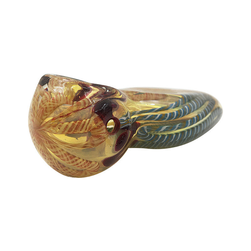 Thick Heady Tobacco Wholesale Smoking Glass Pipe Hand Blown Spoon Pipe